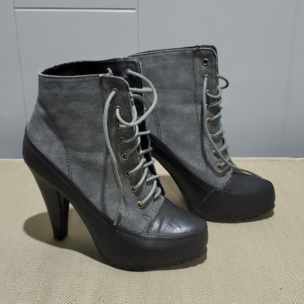 Lace Up Boots